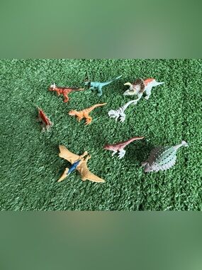 Mattel Jurassic World Minis Dinosaur Lot of 8